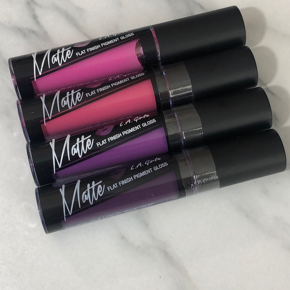 L.A Girl Matte liquid lipsticks